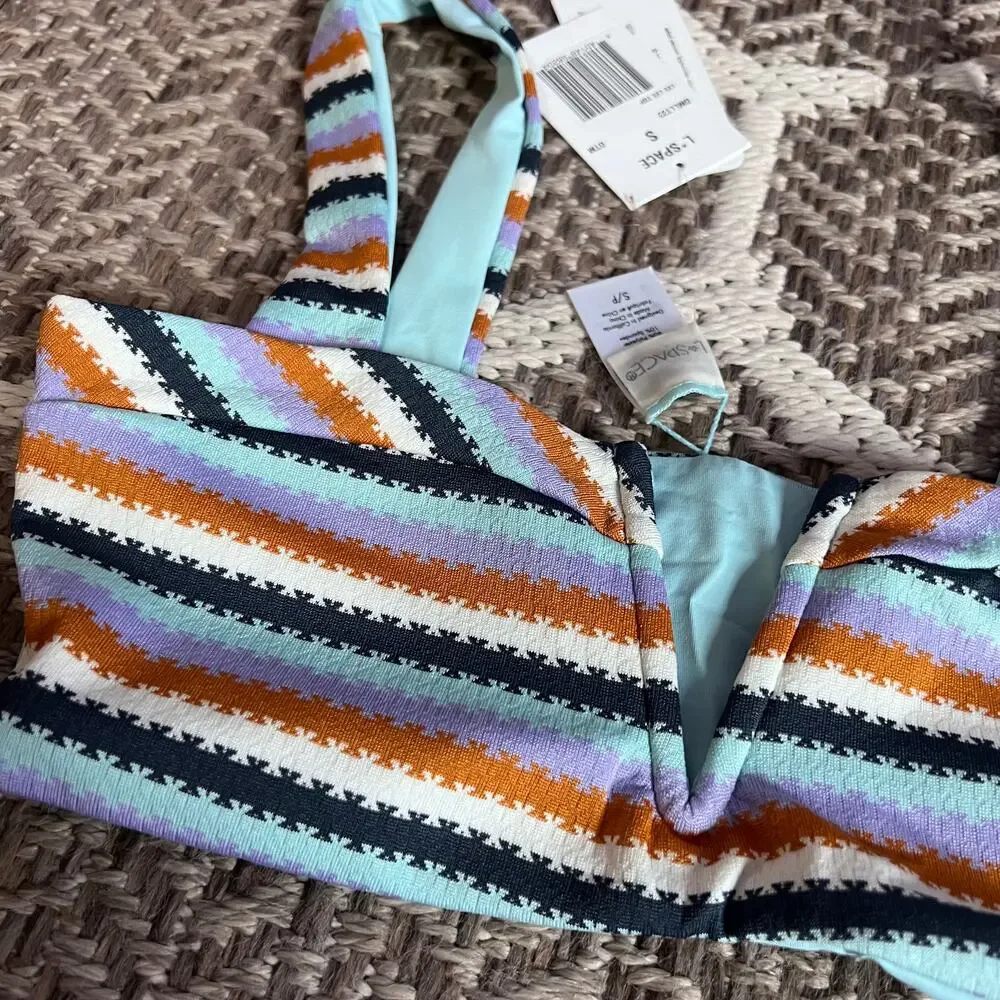 L*Space Lee Lee Bikini Top sz Small